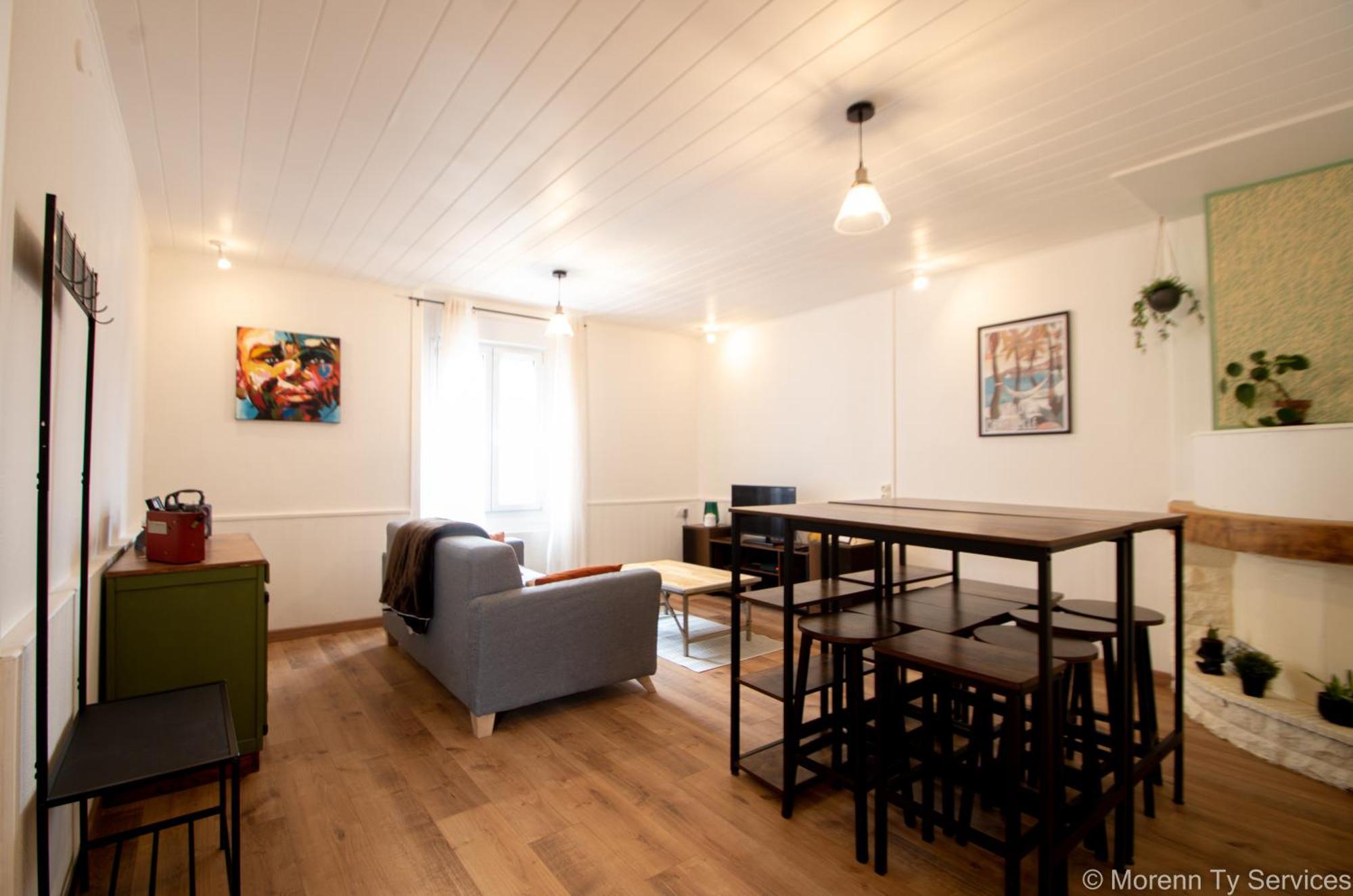 T2 Spacieux Proche Gare - Ty An Hael Appartement Rennes